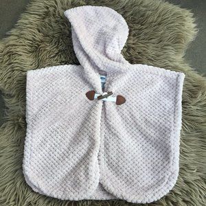 Old Navy dusty rose hooded cape - size 2T